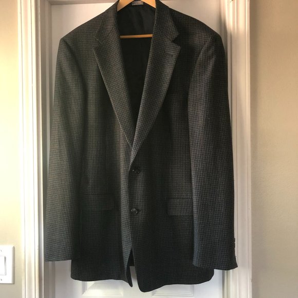 Burberry Other - Burberry's Herringbone Blazer 46XL